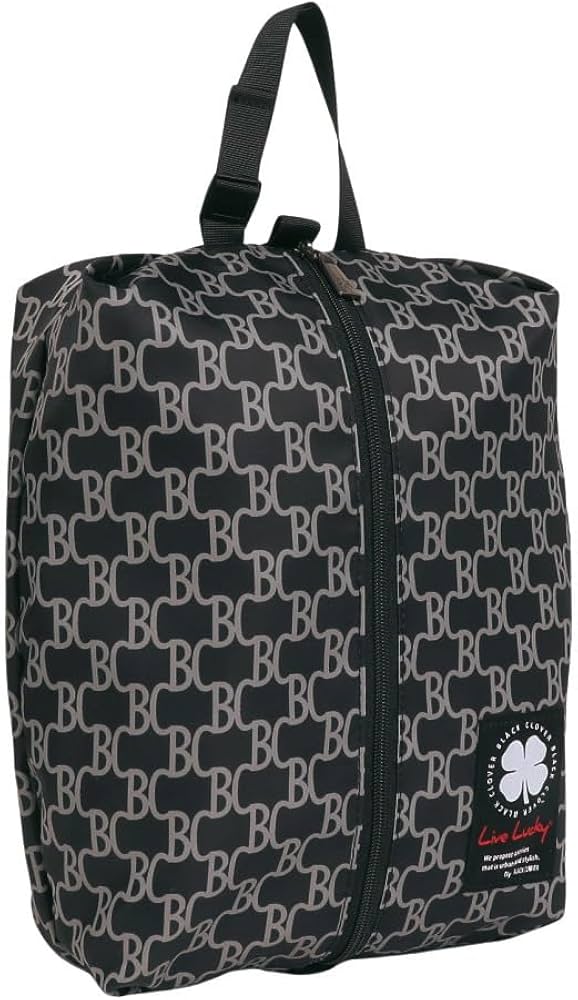 Amazon | ブラッククローバー（Black Clover） ゴルフ シューズバッグ